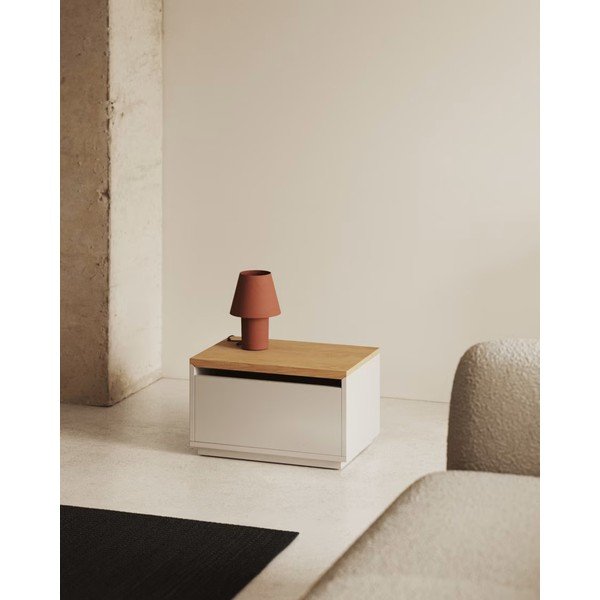 Skrzynia w dekorze dębu 60x35 cm Abilen – Kave Home-image-1