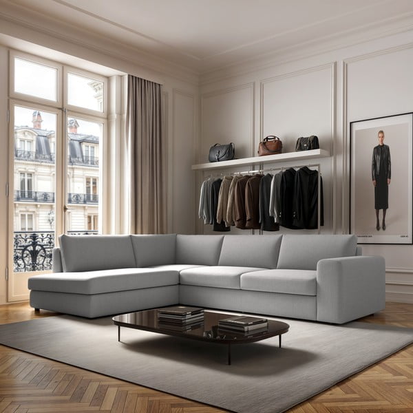 Jasnoszary narożnik (lewostronny/w kształcie litery L) Baga – Rodier-image-1