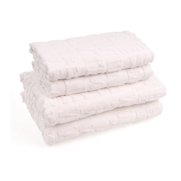 Zestaw 4 ręczników bawełnianych Casa Di Bassi Wtypo