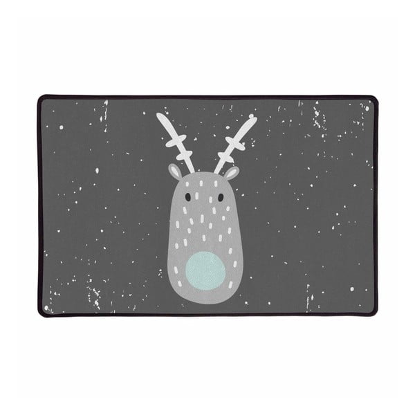 Wielofunkcyjny dywan Butter Kings Mint Reindeer, 45x75 cm