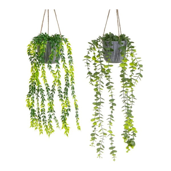 Sztuczne rośliny zestaw 2 szt. (wysokość 45 cm) – Casa Selección