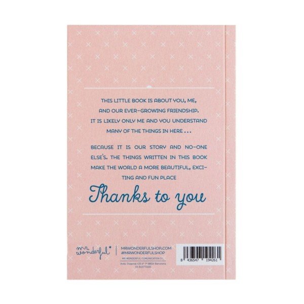Książka na wspomnienia dla przyjaciela Mr. Wonderful A book of our stories-image-2