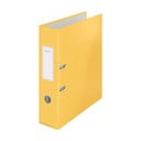 Żółty segregator biurowy z miękką powierzchnią Leitz Cosy, A4