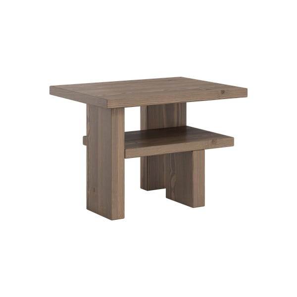 Stolik z litego drewna sosnowego 34x45 cm Japan – Karup Design