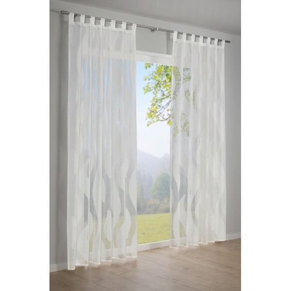 Biała firanka 245x140 cm Scherli – Gardinia-image-1