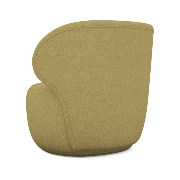 Musztardowy fotel Kama – Makamii-image-3