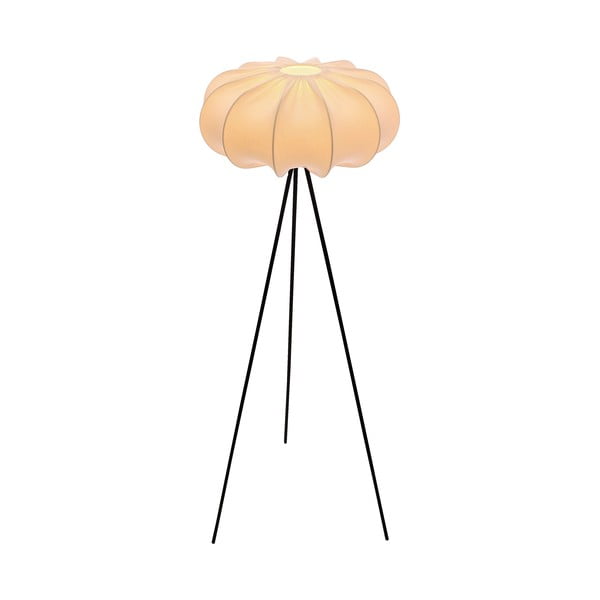 Biała lampa stojąca z tekstylnym kloszem (wysokość 147 cm) Cafee – Candellux Lighting-image-2