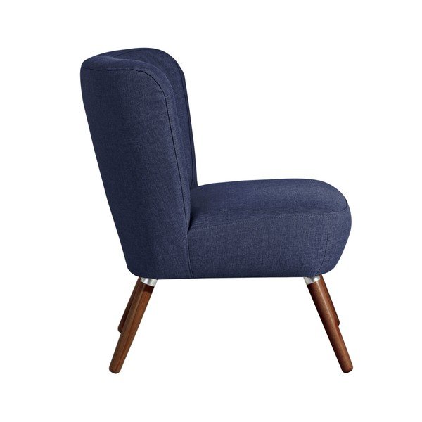 Granatowy fotel Max Winzer Neele Dark Blue-image-2