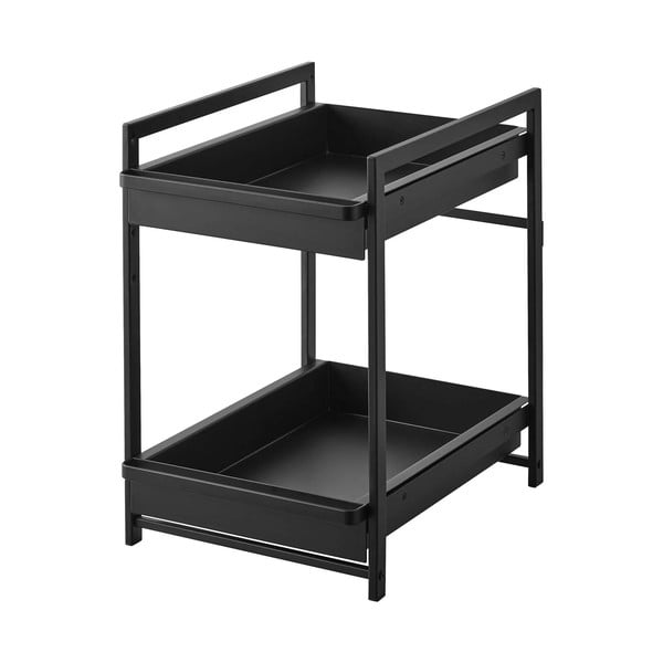 Czarna metalowa dodatkowa półka 30x42 cm Tower – YAMAZAKI