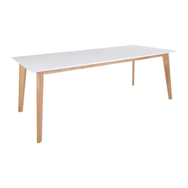 Stół z nogami w naturalnej barwie loomi.design Vojens, 210x90 cm