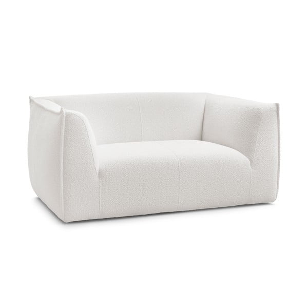 Biała sofa z materiału bouclé 170 cm Giorgia – Bobochic Paris-image-3
