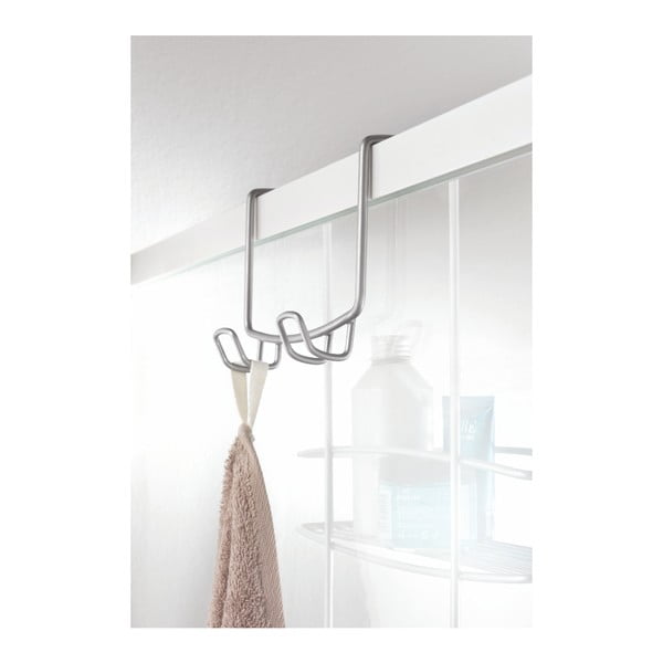 Półka łazienkowa 2-piętowa Metaltex Onda-image-2