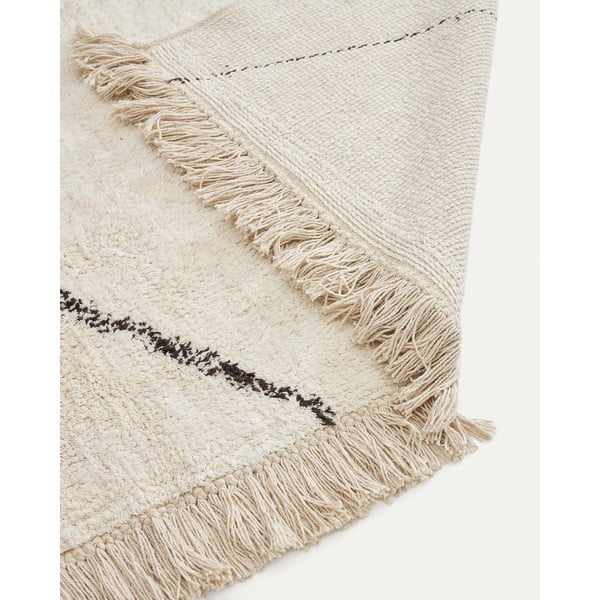 Kremowy dywan 160x230 cm Mijas – Kave Home-image-4