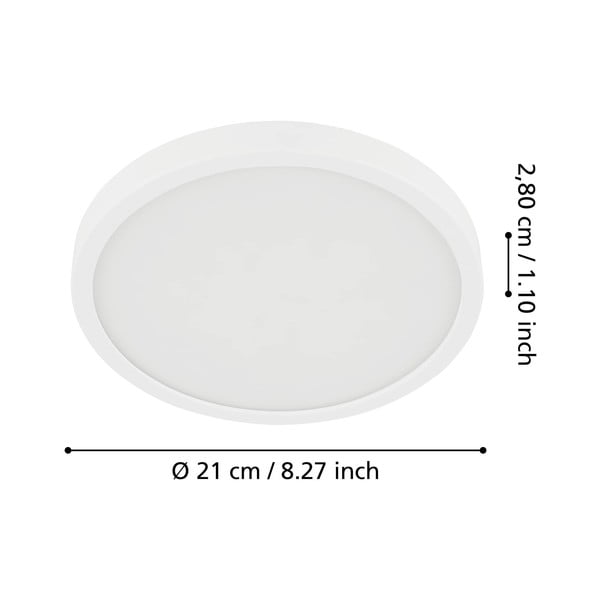 Biała lampa sufitowa LED FUEVA 5 – EGLO-image-2