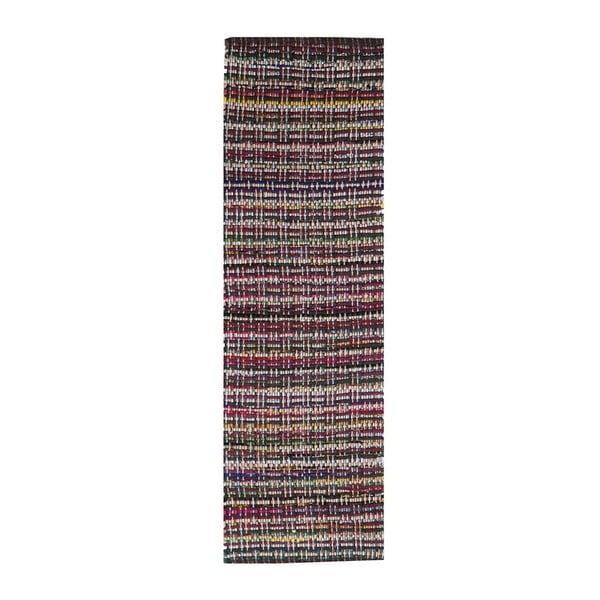 Chodnik bawełniany tkany ręcznie Webtappeti Arcobaleno, 55 x 170 cm