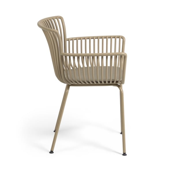 Beżowe krzesło ogrodowe Kave Home Surpika-image-2