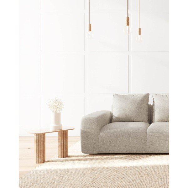 Kremowa sofa 287 cm Feiro – MESONICA-image-4