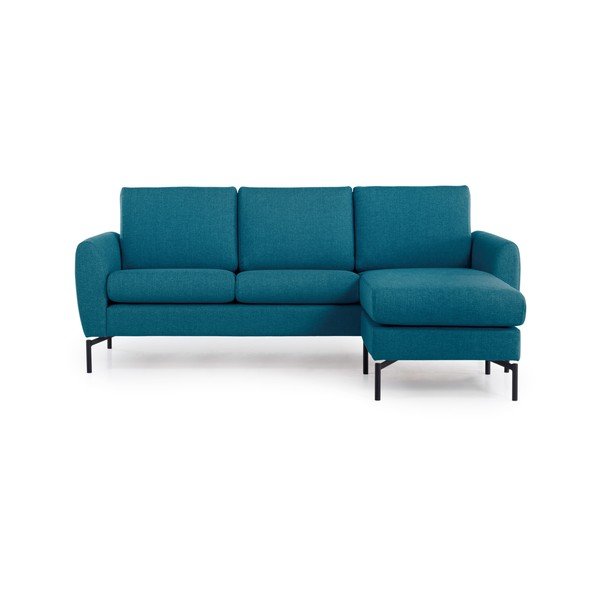 Niebieska sofa 3-osobowa z ruchomym szezlongiem Scandic Vesta-image-3