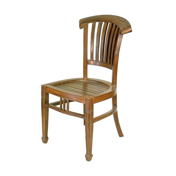 Krzesło z teczyny Goa, brązowe