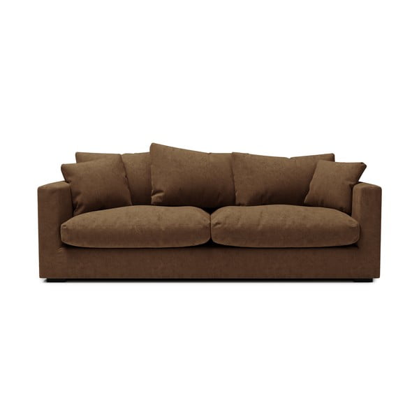 Brązowa sofa 220 cm Comfy – Scandic