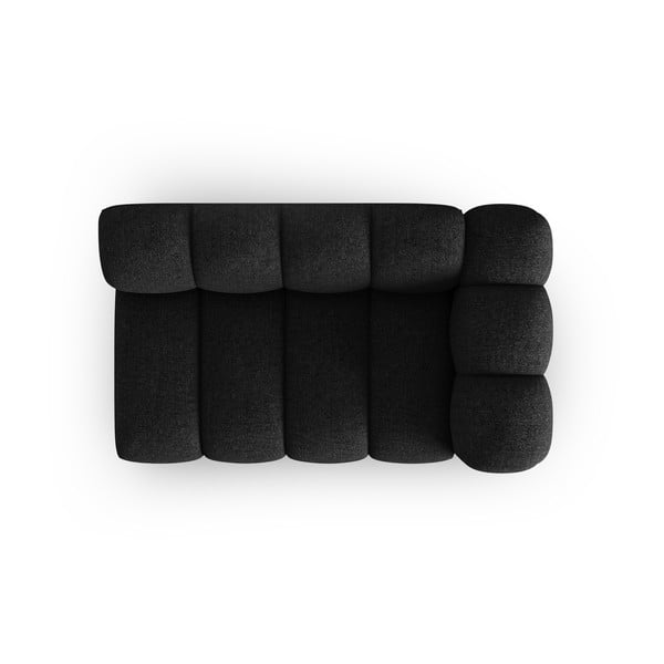 Czarnoantracytowy moduł sofy (prawostronny) Lupine – Micadoni Home-image-2