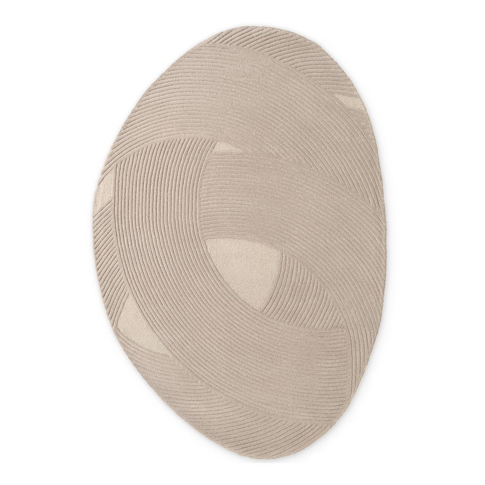 Beżowy wełniany dywan 160x230 cm Kensington Victoria – Ted Baker