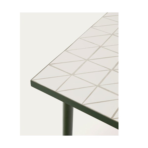 Stalowy stół ogrodowy 91x182 cm Maurina – Kave Home-image-4