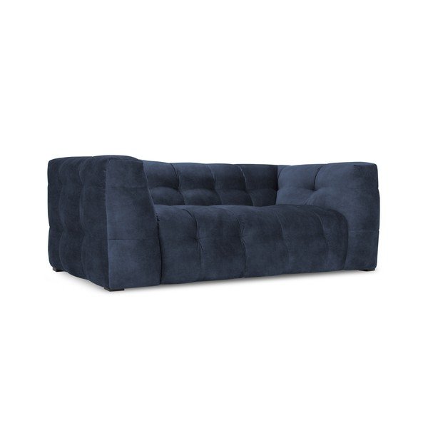 Niebieska aksamitna sofa Windsor & Co Sofas Vesta, 208 cm-image-3