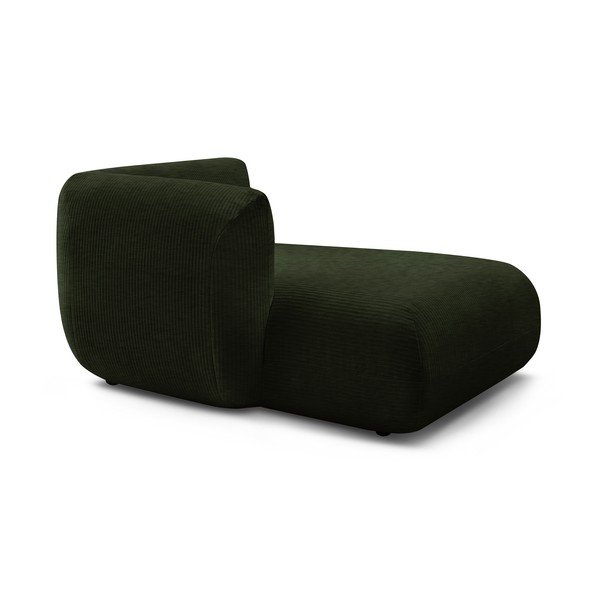 Zielony sztruksowy moduł sofy (lewostronny) Lecomte – Bobochic Paris-image-4