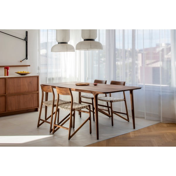 Czarno-brązowe krzesło Fawn – Gazzda-image-2