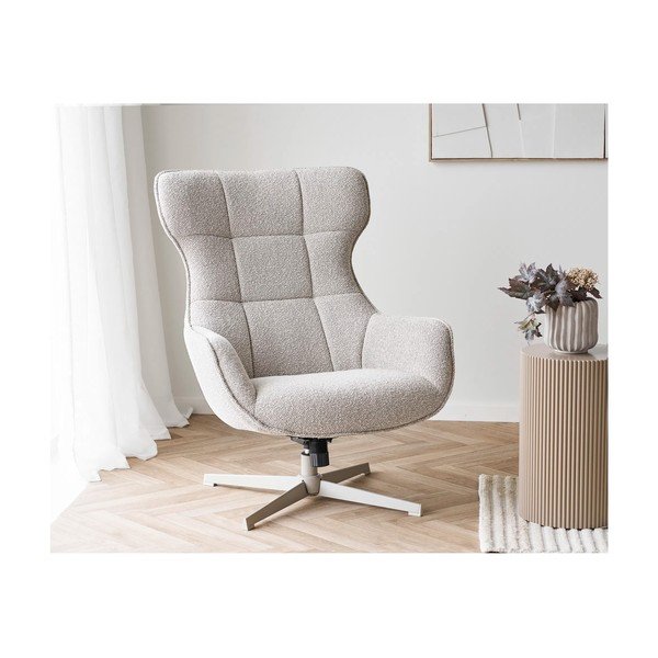 Kremowy fotel Turin – House Nordic-image-1