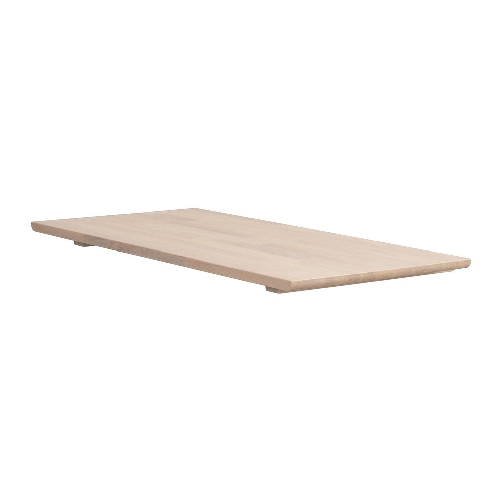 Dodatkowy blat do stołu z litego drewna dębowego 90x45 cm Derrymore – Rowico