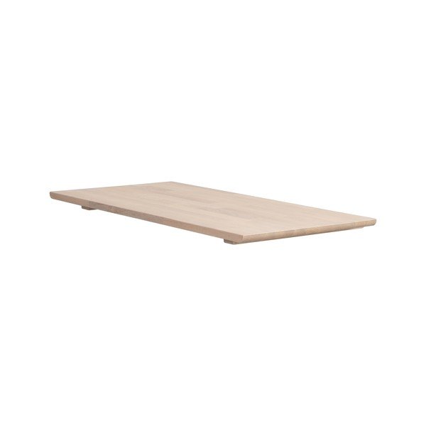 Dodatkowy blat do stołu z litego drewna dębowego 90x45 cm Derrymore – Rowico