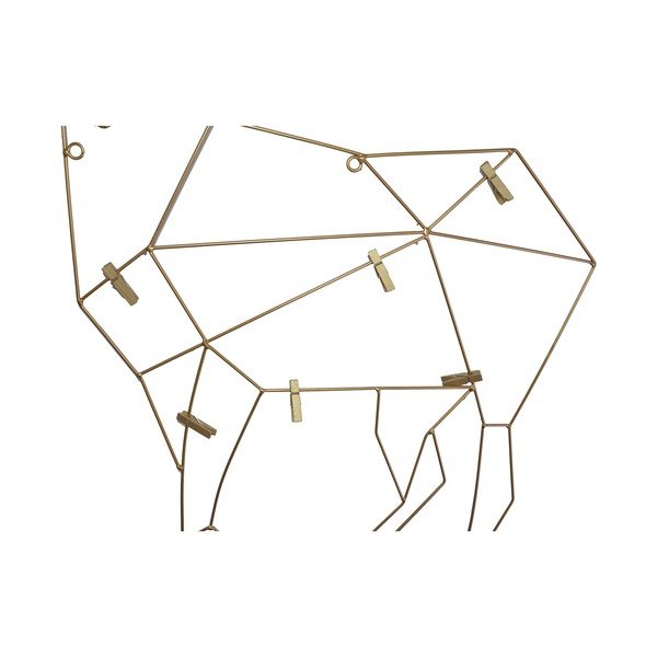 Dekoracja ścienna z klamerkami na zdjęcia Deer-image-1