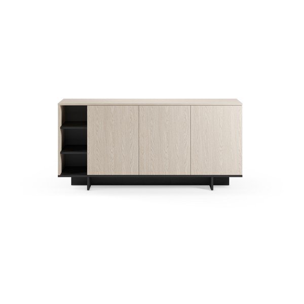 Czarna szafka 170x80x40 cm Cequoia – Marckeric
