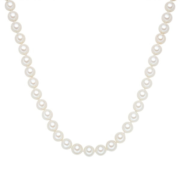 Perłowy naszyjnik Muschel, białe perły 10 mm, długość 40 cm