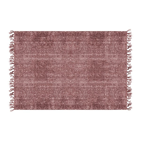 Czerwony dywan bawełniany PT LIVING Washed, 140x200 cm
