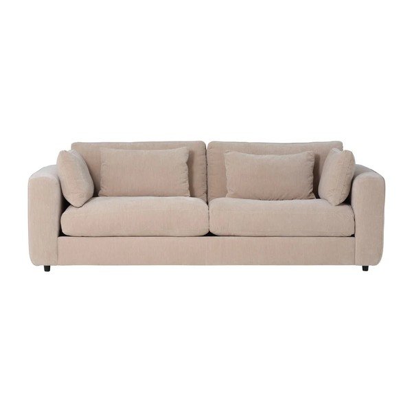 Beżowa sofa z tkaniny szenilowej 240 cm Chunky – vtwonen-image-3