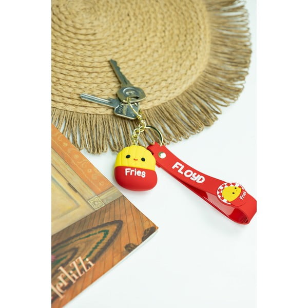 Czerwony breloczek Fizz Floyd – SQUISHMALLOWS-image-1