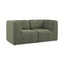 Zielona sofa z materiału bouclé 180 cm Aloha – Makamii