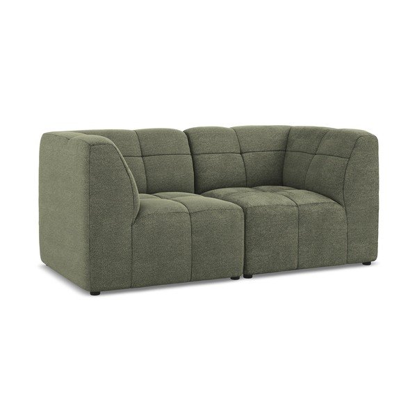 Zielona sofa z materiału bouclé 180 cm Aloha – Makamii-image-2