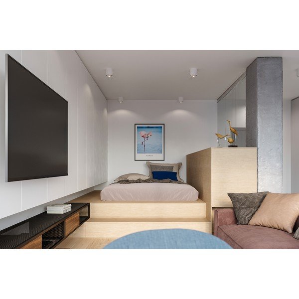 Biała lampa sufitowa Sollux Luigi-image-1