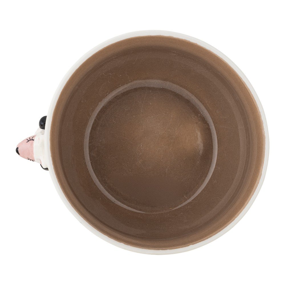 Biało-brązowa kamionkowa miska dla dzieci ø 14 cm Dolly – Bloomingville Mini (zdjęcie 5)