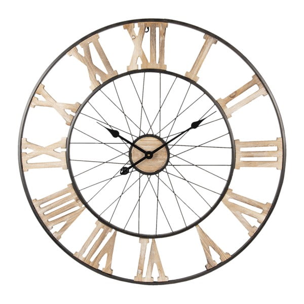 Zegar ścienny Clayre & Eef Pantejo, ⌀ 80 cm