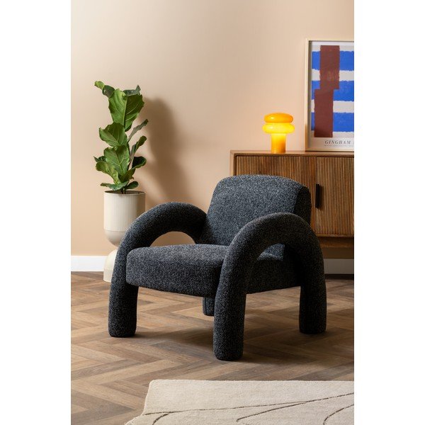 Szklana lampa stołowa w kolorze ochry (wysokość 24 cm) Incesante – Leitmotiv-image-3