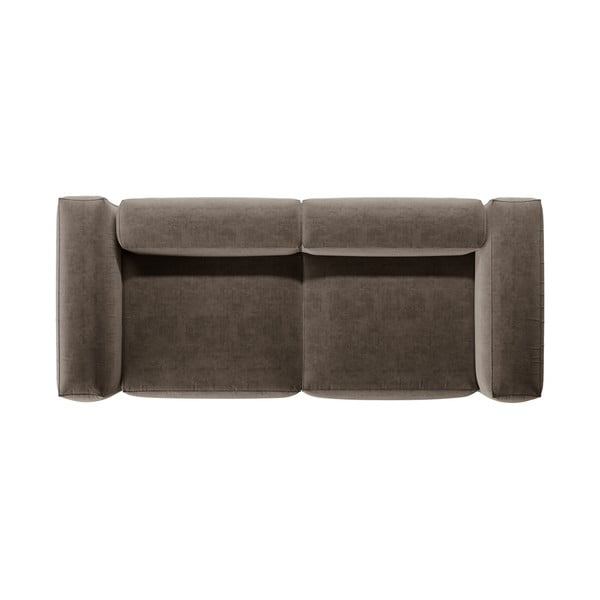 Brązowa sofa 264 cm Bergamo – Cosmopolitan Design-image-3