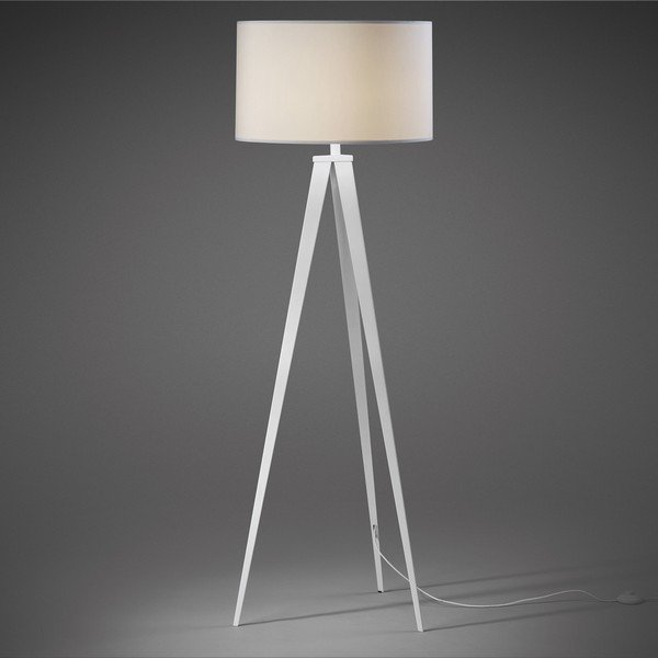 Biała lampa stojąca Kave Home Uzagi-image-1