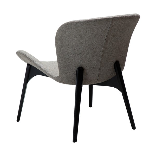 Szary fotel z materiału bouclé Paragon – DAN-FORM Denmark-image-3