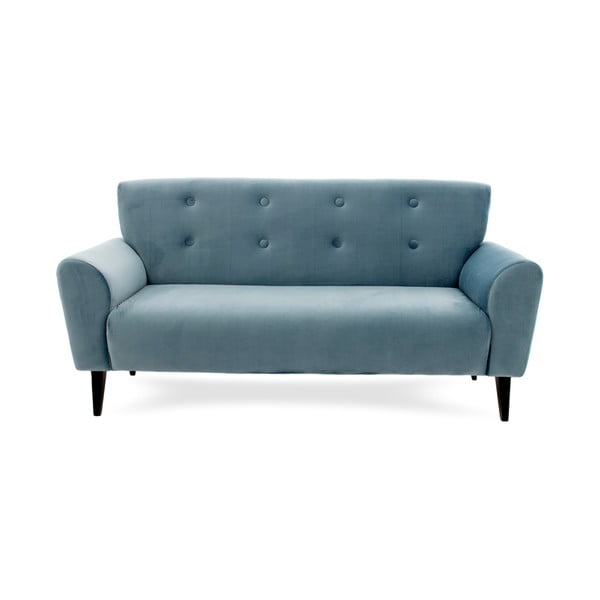 Jasnoniebieska sofa trzyosobowa Vivonita Klara