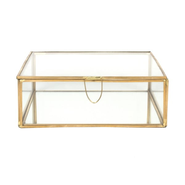 Szklana skrzynka Carre, 20x20 cm